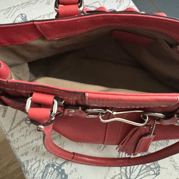 Coach Rust Color Handbag - Picture 3 of 9